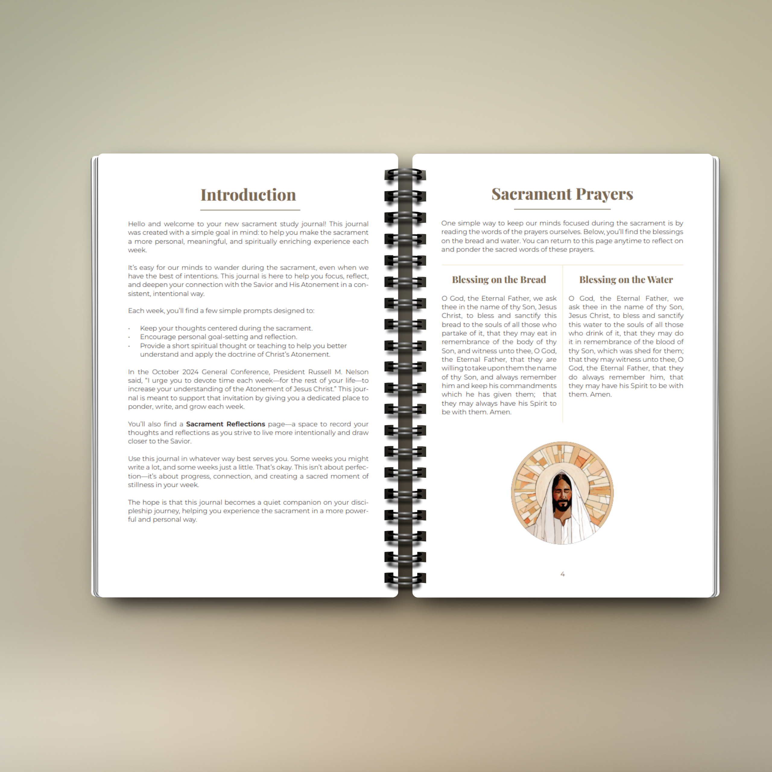 To Always Remember Him: A Sacrament Study Journal + Paige Payne Art