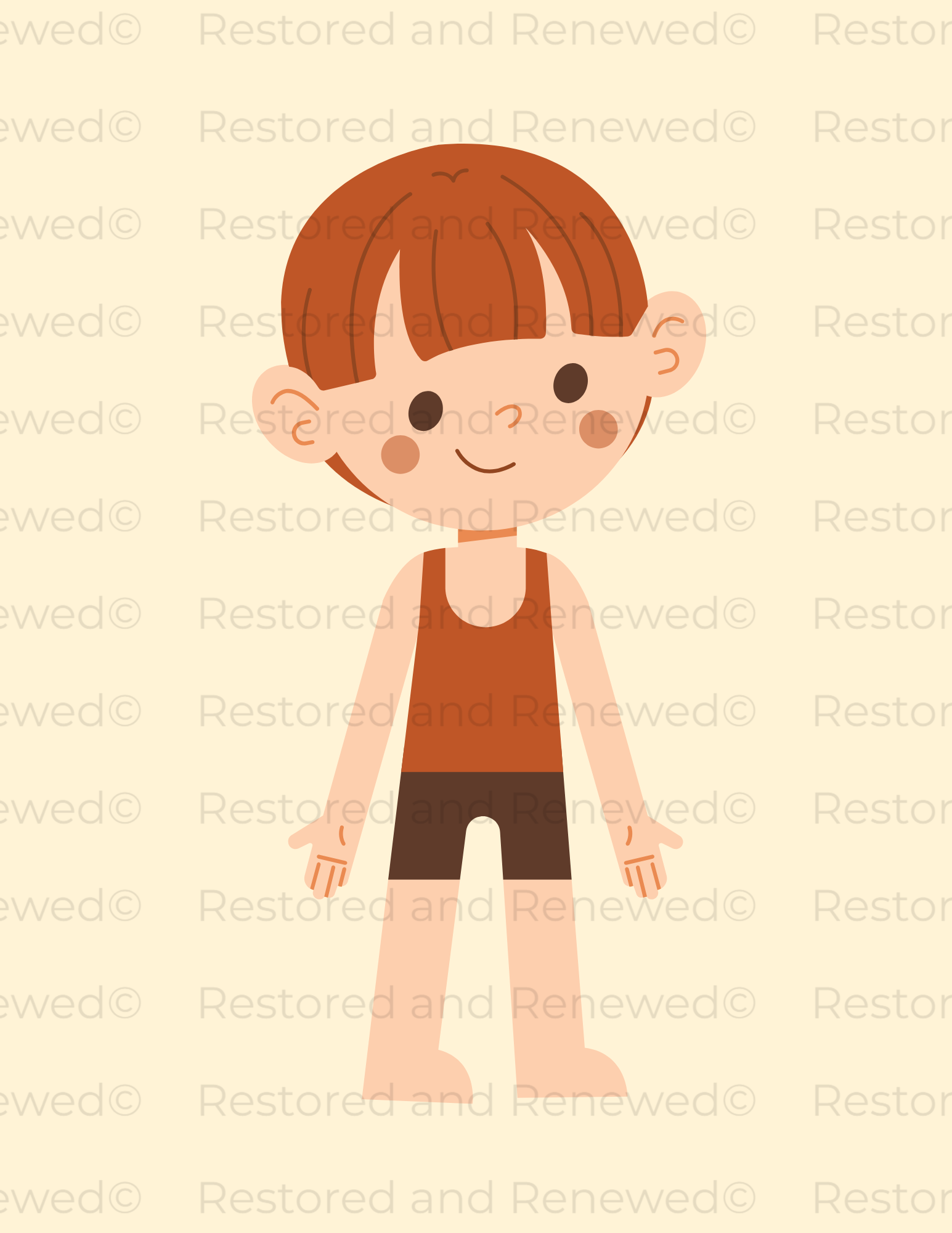 Personalized LDS Missionary Dress-Up Printable for Kids