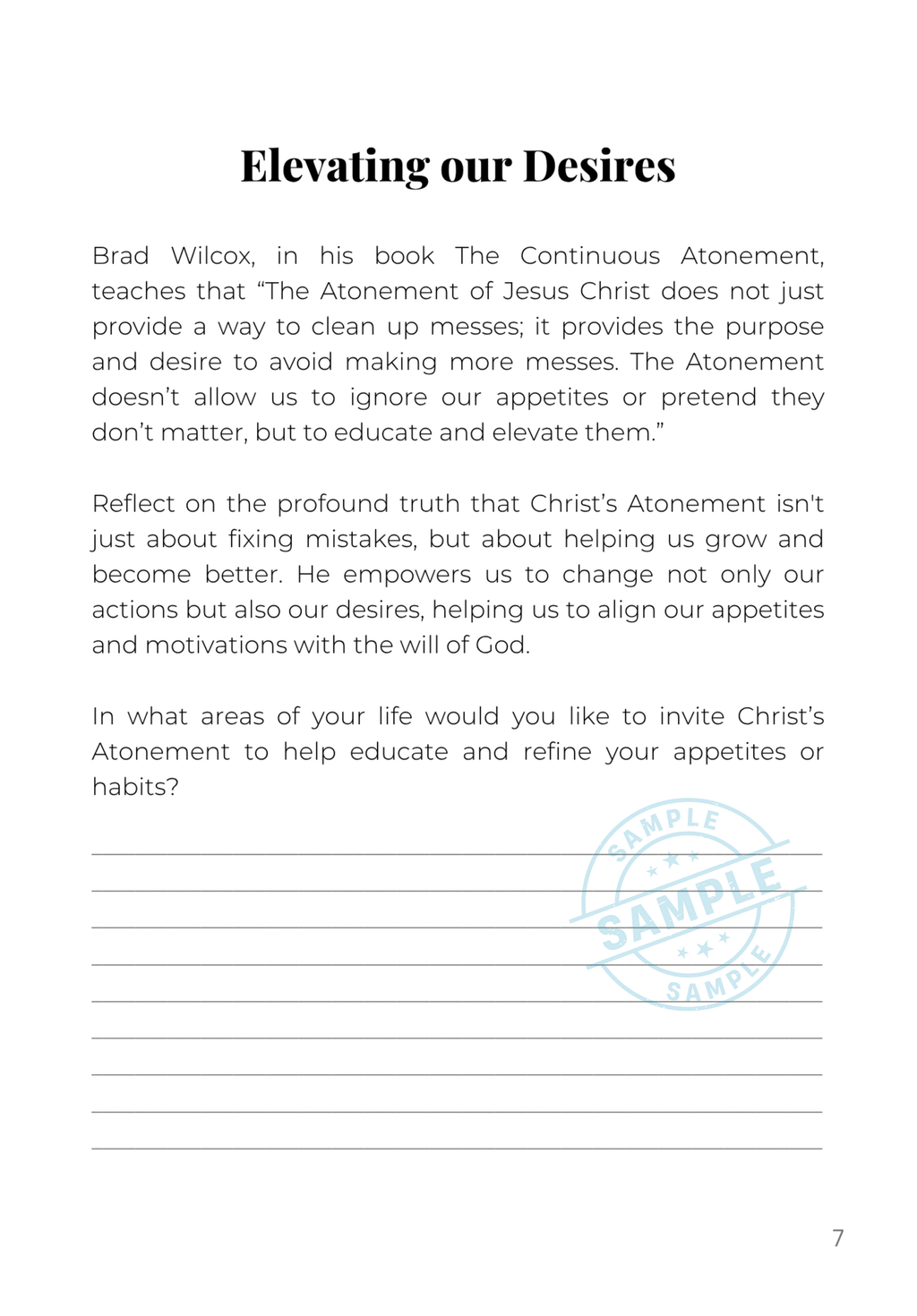 To Always Remember Him: A Sacrament Study Journal