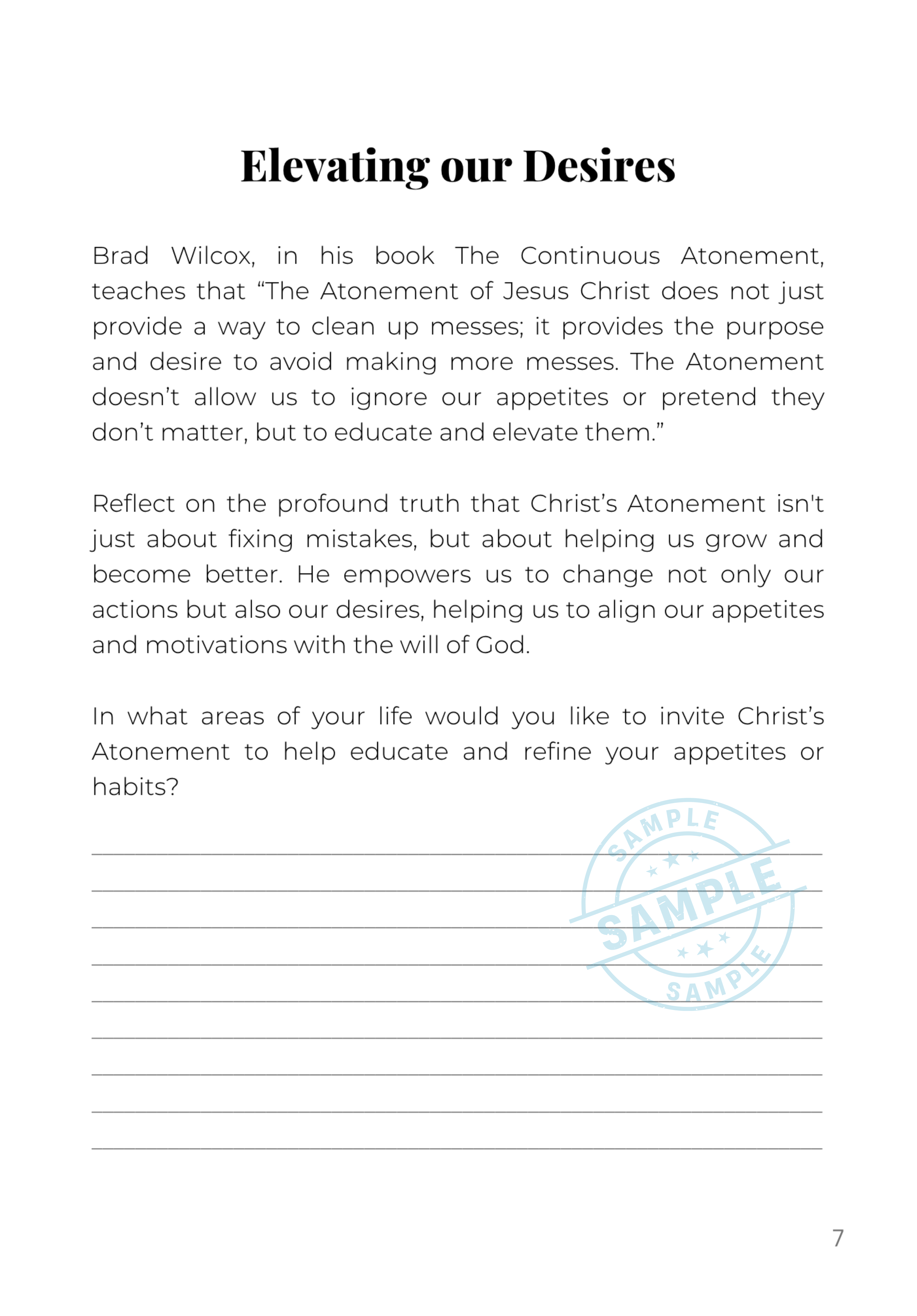 To Always Remember Him: A Sacrament Study Journal